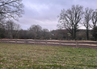 chestnut post and rail fencing ringwood